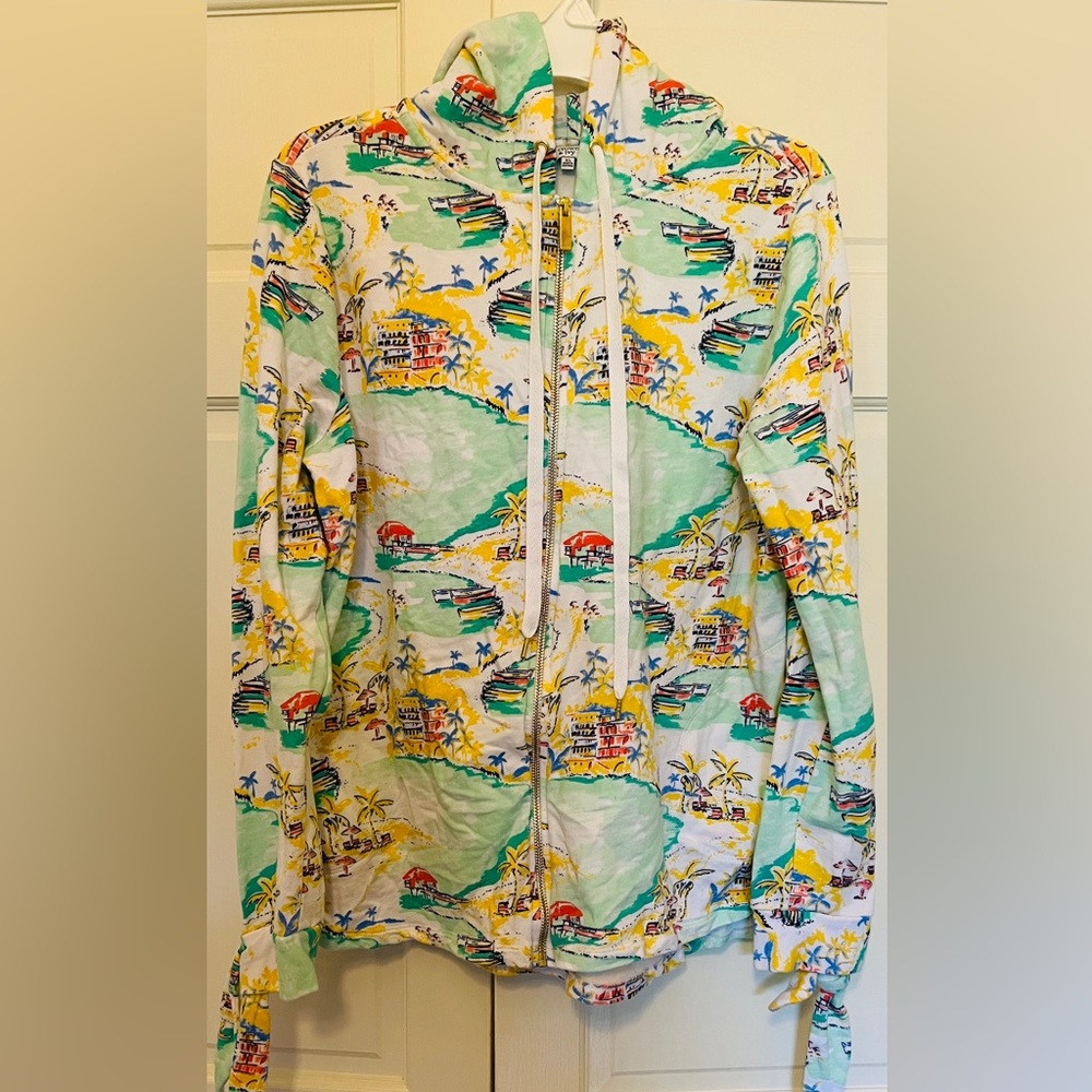 Crown and Ivy Beach Wear Full Zip Hoodie